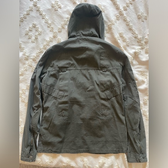 G-Star Raw 100% Cotton Shell Jacket (Grey) Size XL - Picture 1 of 7